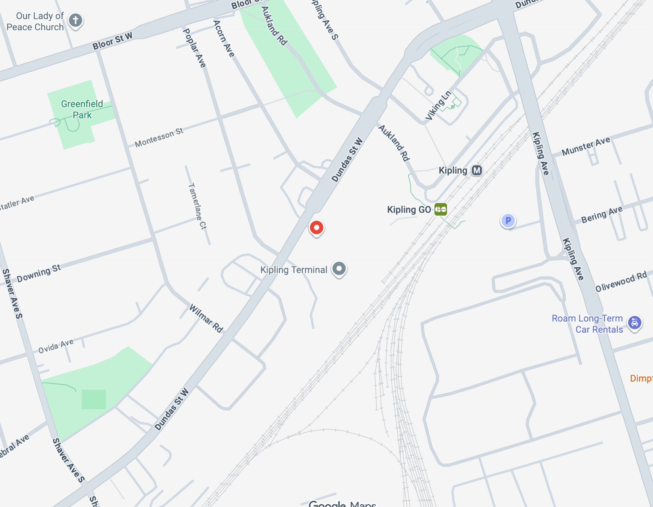 Teachaway Toronto Location Map